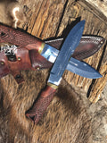 Fire Serpent Knife - Viking Seax & Knives
