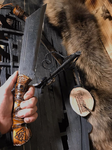 Traditional Norse Scramsax - Viking Seax & Knives