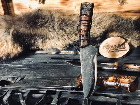 Handmade Viking Knife - Viking Seax & Knives