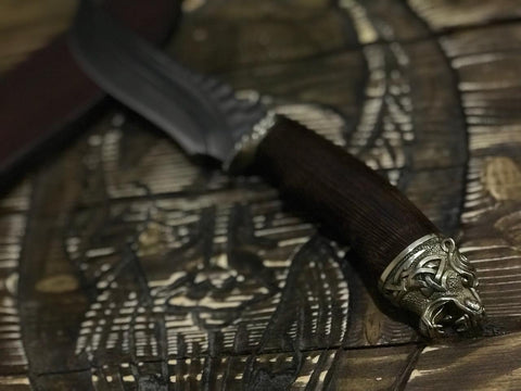 Premium Viking Hunting Knife - Viking Seax & Knives