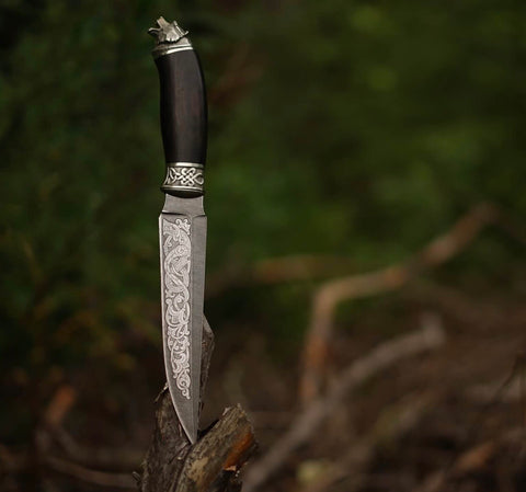 Premium Norse Knife - Viking Seax & Knives